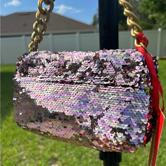 New Montana West sequin embellished bag - Picture 8 of 12